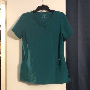 Cherokee Infinity Hunter green scrub top